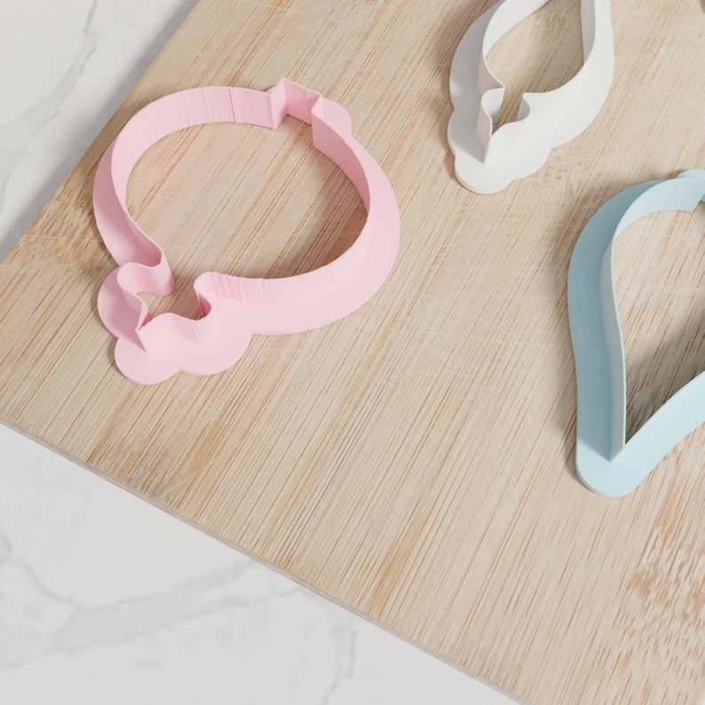 Retro Christmas Ornament Cookie Cutters. 5 Throwback Christmas Ornament Cookie Cutters From 3 Inch to 8 Inch Height!