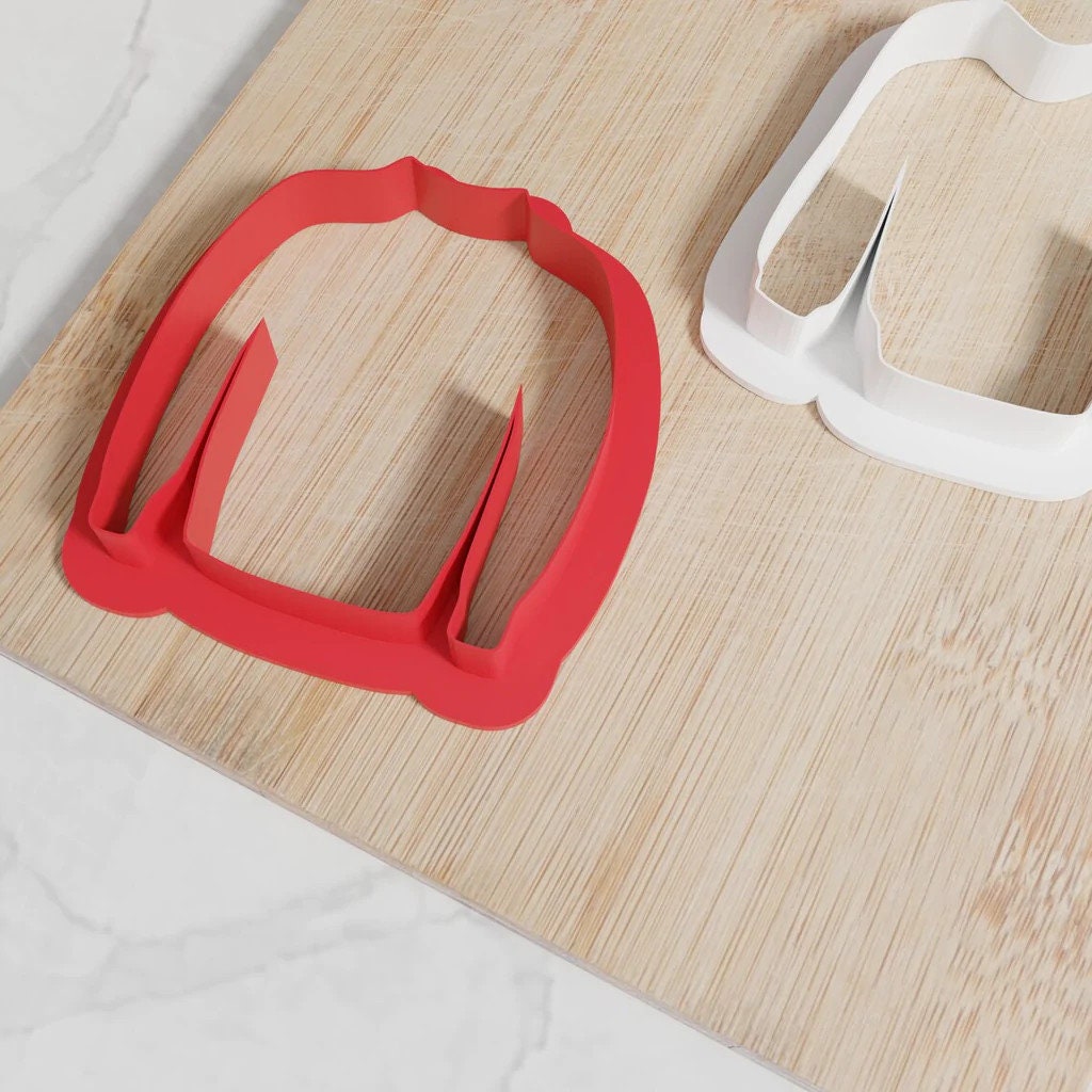 Modern Christmas Sweater Cookie Cutters. 4 Unique Christmas Sweater Cookie Cutters From 3 Inch to 8 Inch Height!