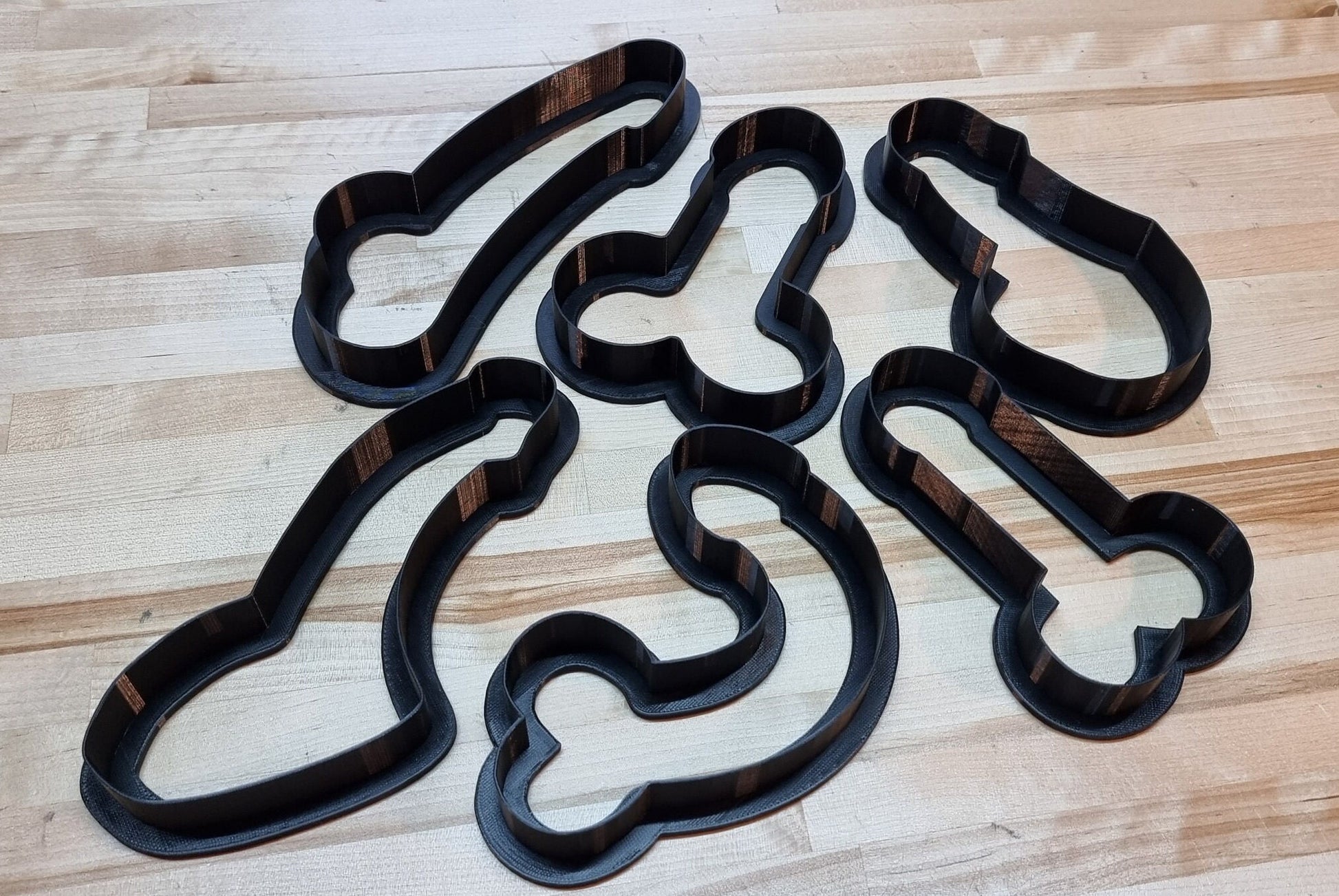 Penis Cookie Cutters. 6 Unique Designs From Shower To Grower. Penis Cookie Cutters In Four Sizes, Tons of Colors!