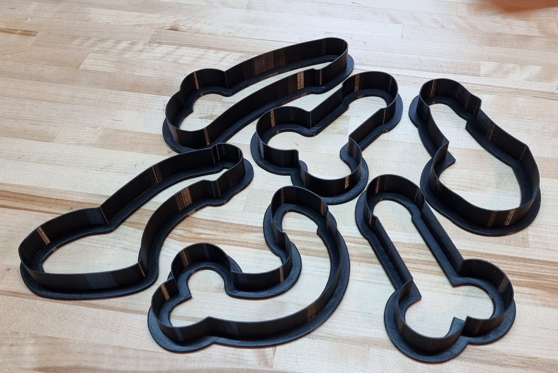 Penis Cookie Cutters. 6 Unique Designs From Shower To Grower. Penis Cookie Cutters In Four Sizes, Tons of Colors!