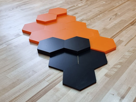 3D Hexagon Wall Tiles In Tons of Sizes & Colors! Get A Modern Honeycomb Look With 4in Wide 3D Hexagon Wall Tiles