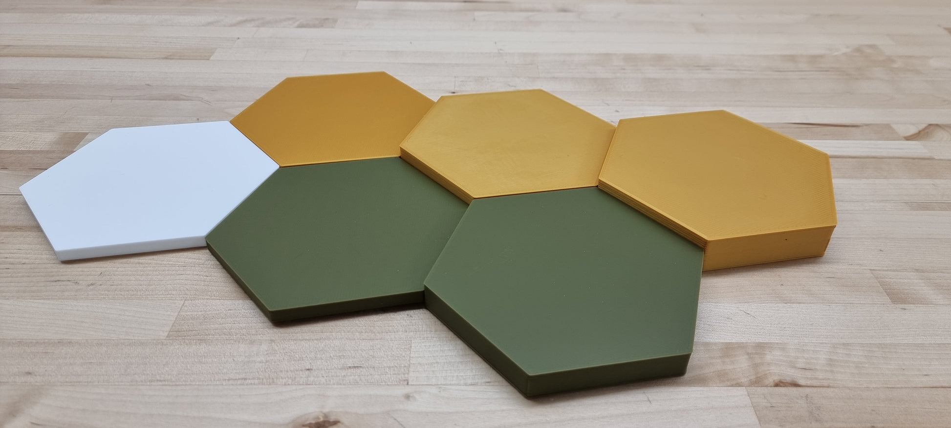 3D Hexagon Wall Tiles In Tons of Sizes & Colors! Get A Modern Honeycomb Look With 4in Wide 3D Hexagon Wall Tiles