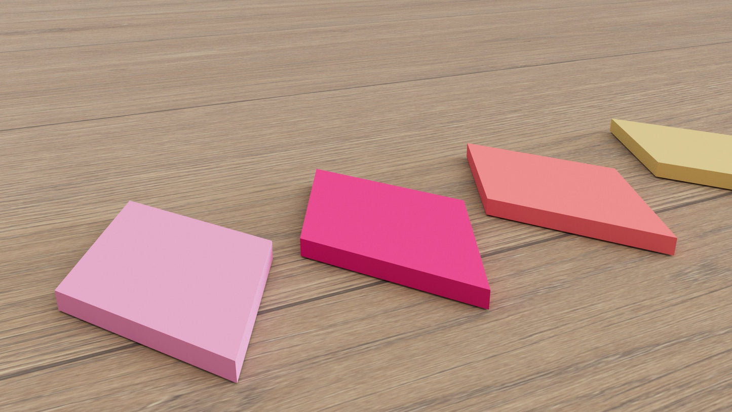 3D Cube Wall Tiles In Tons of Sizes & Colors! 6in Wide. Get A Modern 3D Cube Look With 3D Diamond / Cube Wall Tiles
