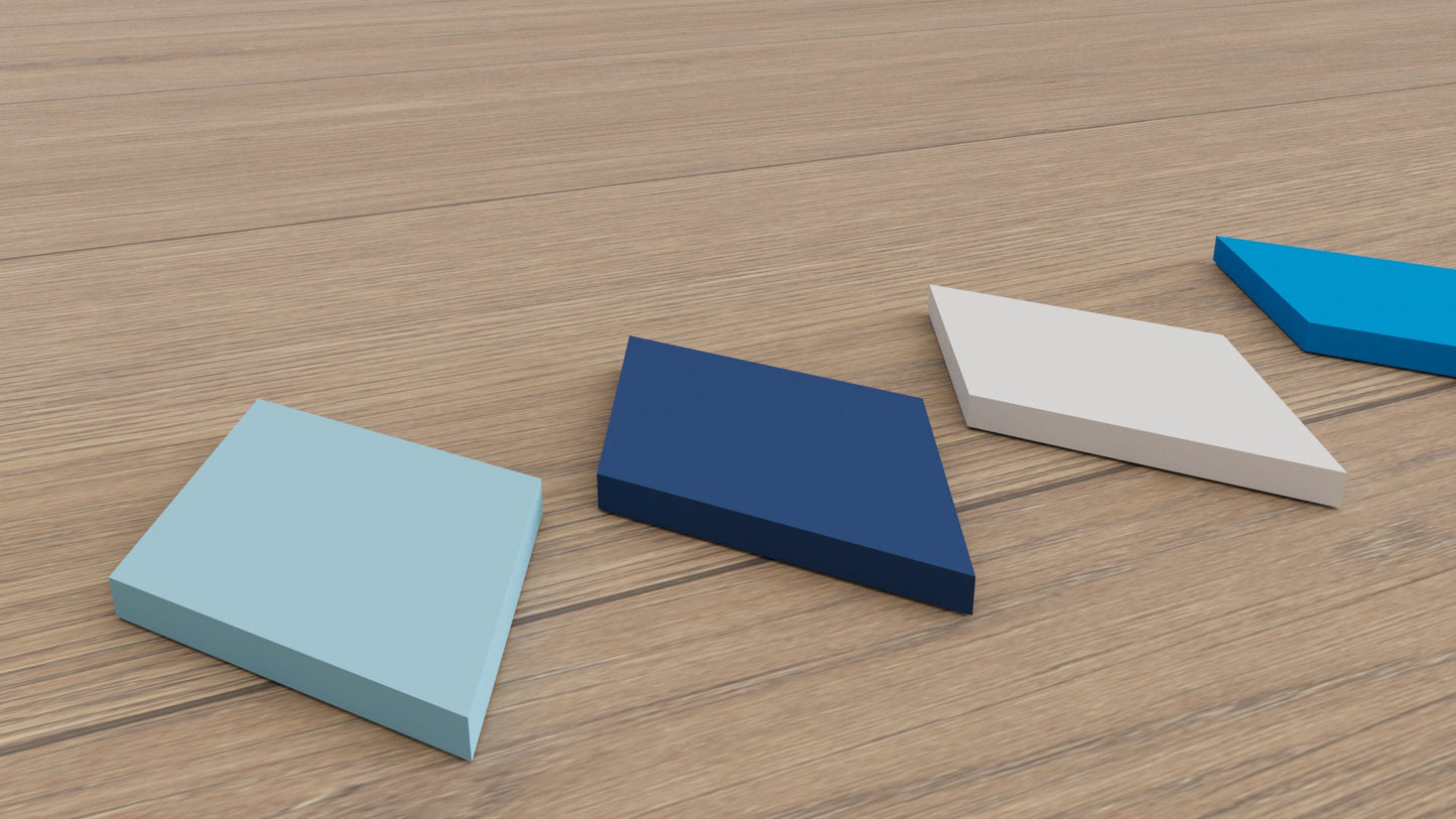 3D Cube Wall Tiles In Tons of Sizes & Colors! 6in Wide. Get A Modern 3D Cube Look With 3D Diamond / Cube Wall Tiles