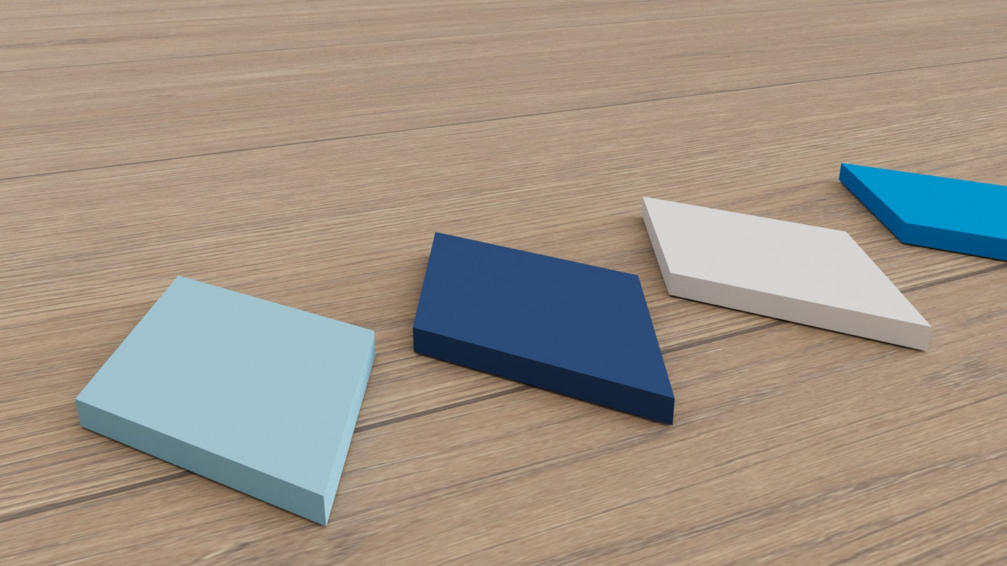 3D Cube Wall Tiles In Tons of Sizes & Colors! 6in Wide. Get A Modern 3D Cube Look With 3D Diamond / Cube Wall Tiles