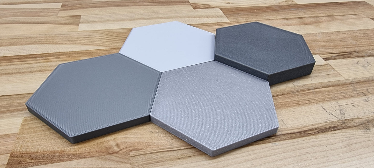 3D Hexagon Wall Tiles In Tons of Sizes & Colors! Get A Modern Honeycomb Look With 4in Wide 3D Hexagon Wall Tiles