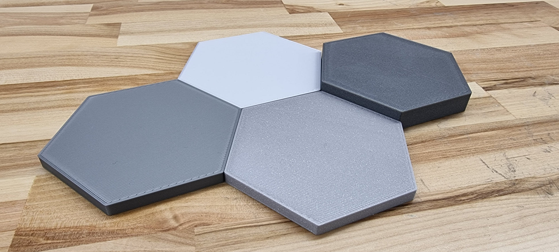 3D Hexagon Wall Tiles In Tons of Sizes & Colors! Get A Modern Honeycomb Look With 4in Wide 3D Hexagon Wall Tiles