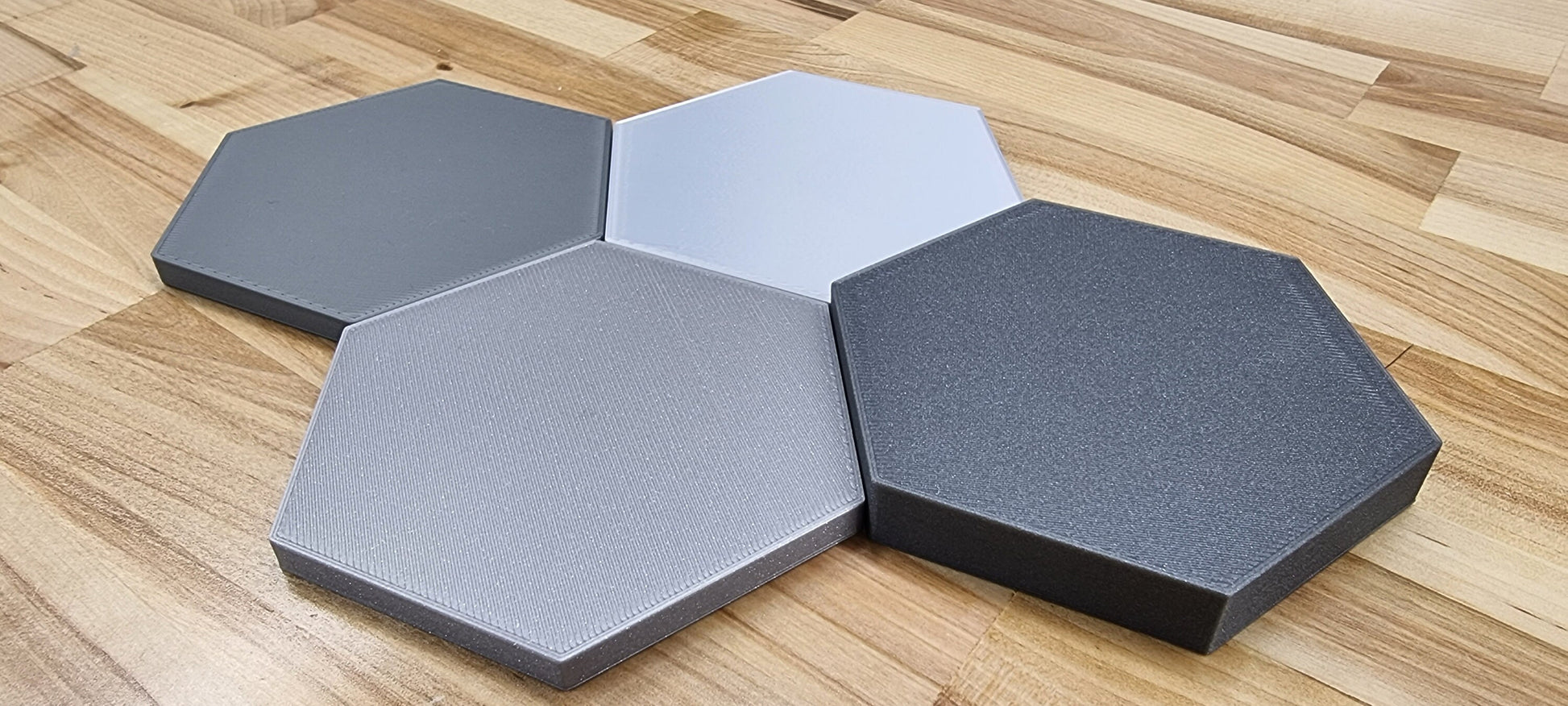 3D Hexagon Wall Tiles In Tons of Sizes & Colors! Get A Modern Honeycomb Look With 4in Wide 3D Hexagon Wall Tiles