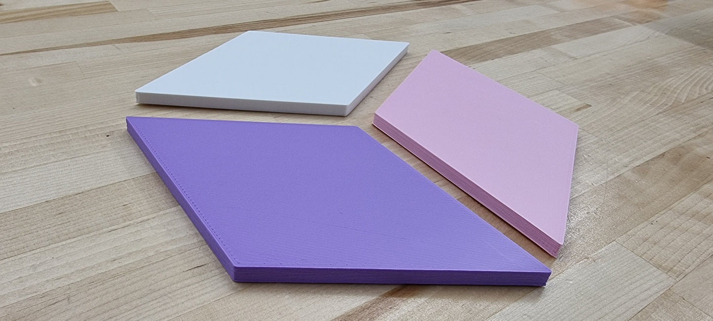 3D Effect Cube Wall Tiles In Tons of Sizes & Colors! 4in Wide. Get A Modern 3D Cube Look With 3D Cube (Diamond) Wall Tiles