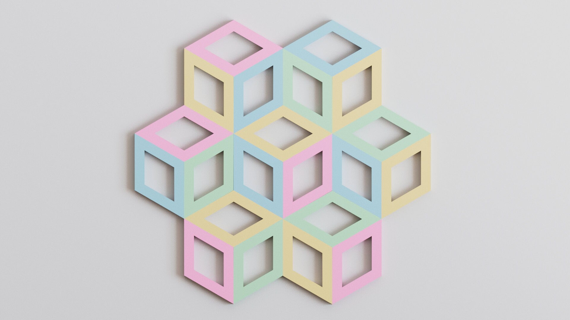 3D Diamond Wall Tiles In Tons of Sizes & Colors! 5in Wide. Get A Modern Look With Easy On Off 3D Diamond Wall Tiles (Hollow)