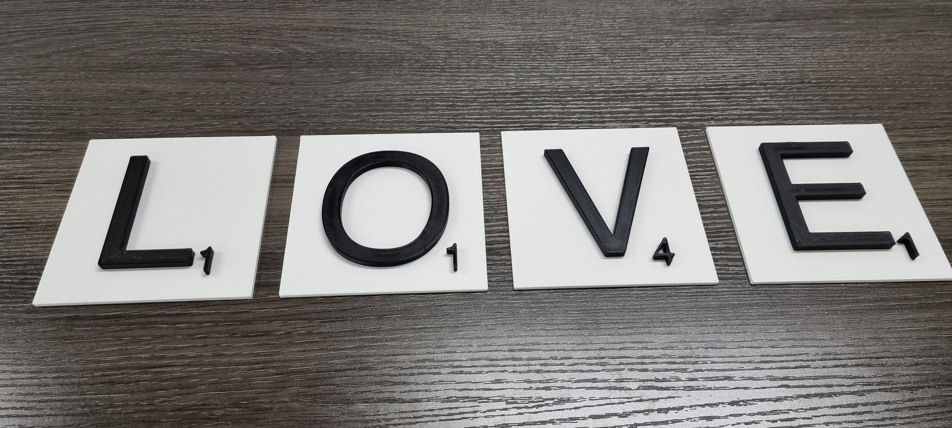 3D Effect Color Board Game Look Letter Tiles - 5 Inch. Modern 3D Effect Look Board Game Look Letter Tiles In Tons Of Colors!