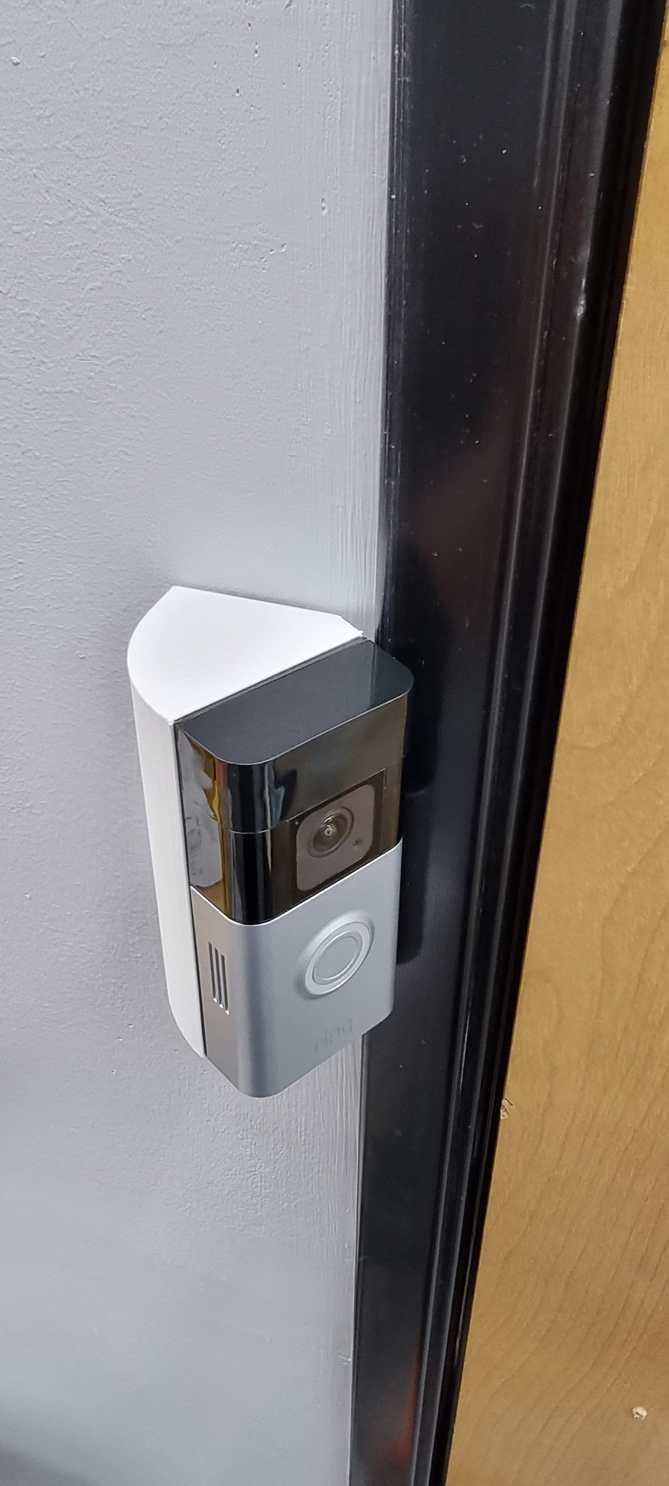 Ring Battery Doorbell Pro Mount, 60 Degree Angle. Get The Perfect Viewing Angle For Your Ring Battery Doorbell Pro Video Doorbell