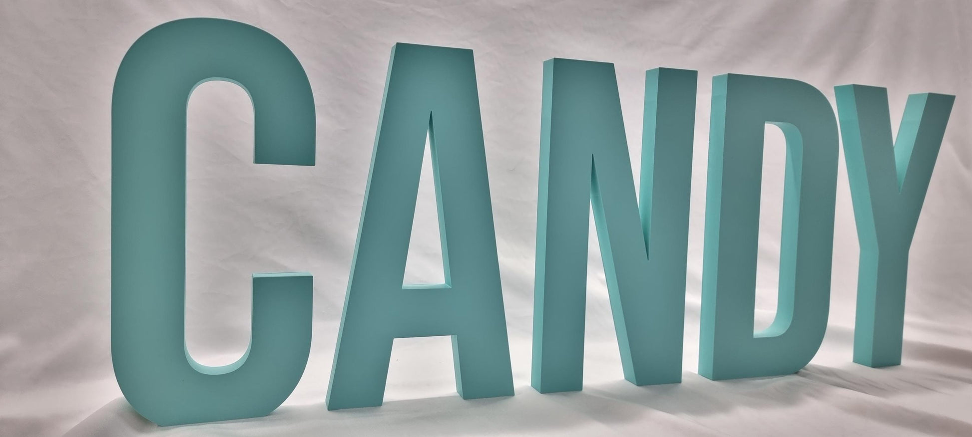 Standing Sign Letters 1in Thick Indoor Freestanding. Bright Colors, Many Finishes, Freestanding. Make An Impact With Standing Sign Letters