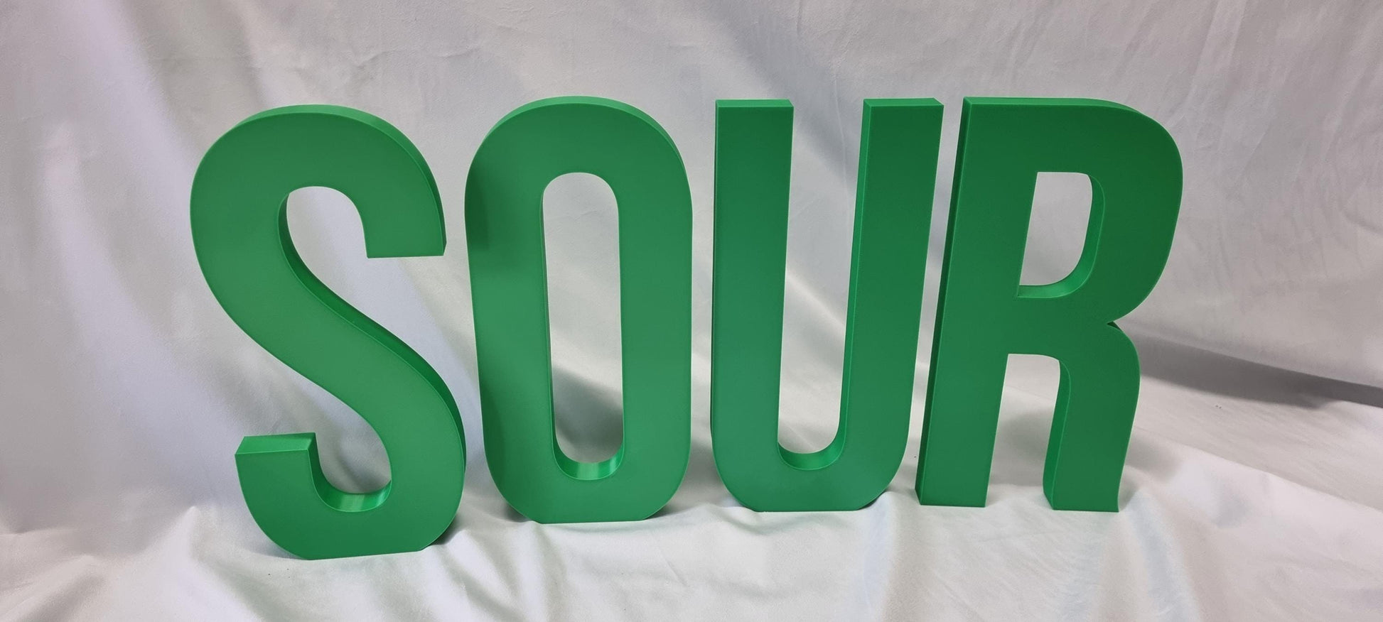 Standing Sign Letters 1in Thick Indoor Freestanding. Bright Colors, Many Finishes, Freestanding. Make An Impact With Standing Sign Letters