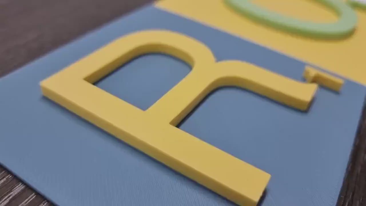 3D Effect Color Board Game Look Letter Tiles - 6 Inch. Modern 3D Effect Look Board Game Look Letter Tiles In Tons Of Colors!