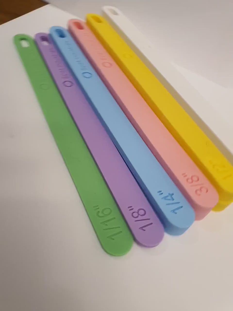 Dough Stick Set (Metric mm). Get The Perfect Height Every Time With Our Eco-Friendly Dough Stick Set