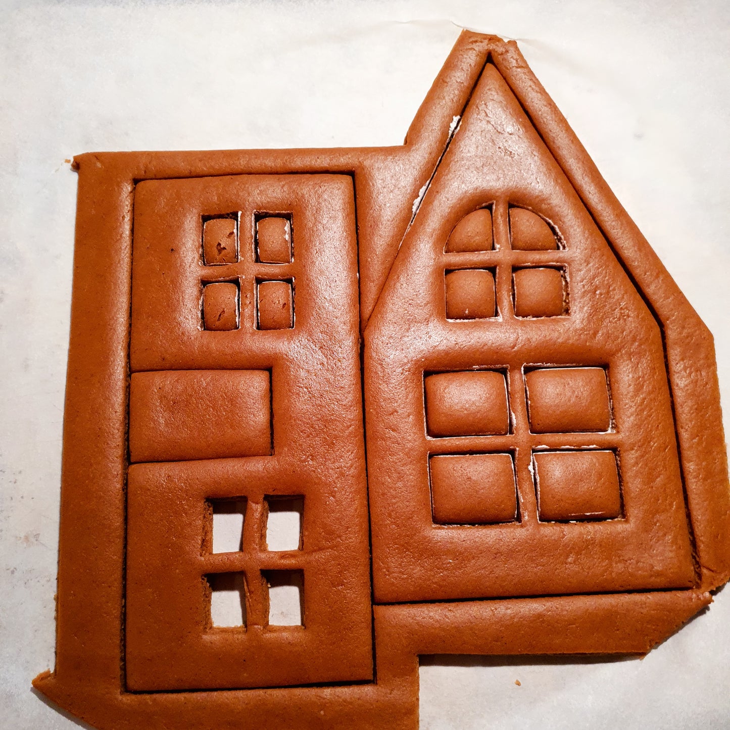 Easy Gingerbread House Pattern Kit For Kids and Adults. Do It Yourself Gingerbread House Cutters For A Fraction Of The Price!