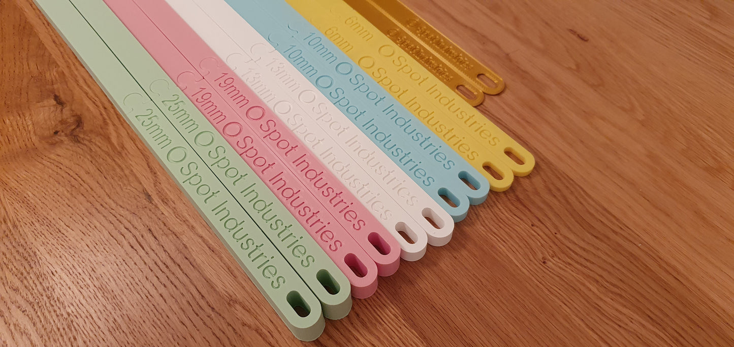 Extra Long Dough Sticks in 1/8" Thickness. Get The Perfect Dough Height Every Time With Our Extra Long Dough Sticks