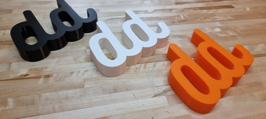 Custom Lobby Sign Letters - 1.5 Inch Thick