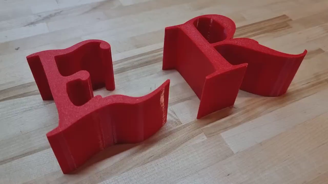 Totally Custom 2 Inch Thick 3D Sign Letters (Outdoor). Any Font, Size or Color! Our Outdoor 3D Sign Letters Make An Impact