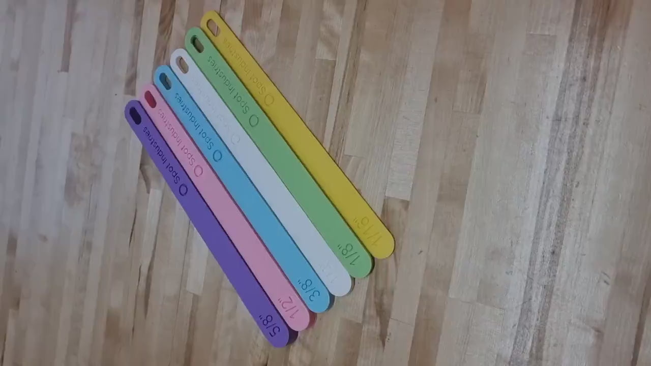 12in XL Dough Stick Pairs. Perfect Height Every Time With Our Eco-Friendly XL Dough Stick Set