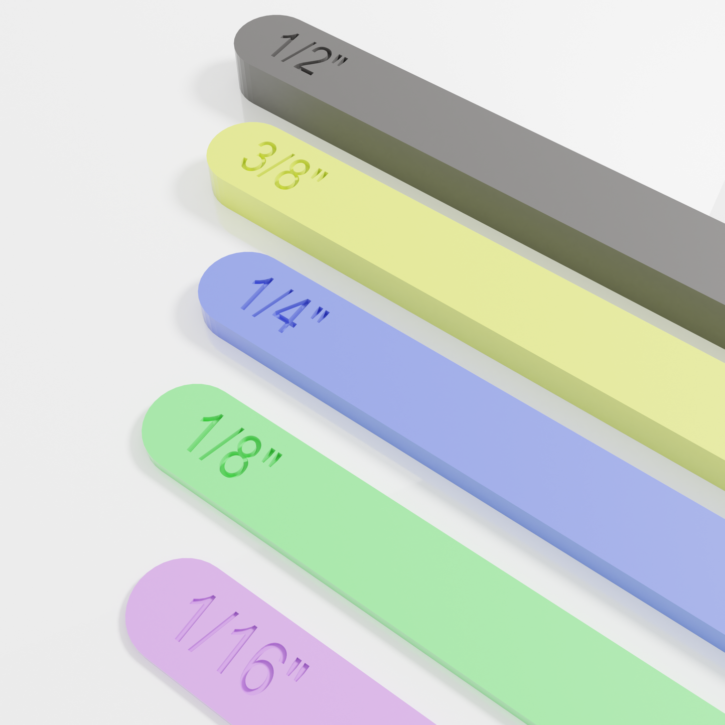 Dough Stick Pairs 9in Long. Get The Perfect Height Every Time With Our Eco-Friendly Dough Stick Set