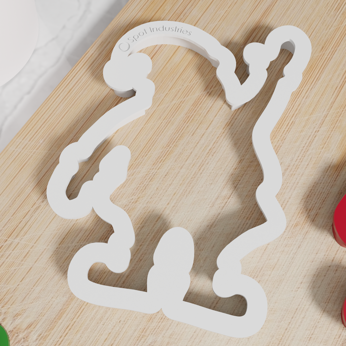 Easy Hold Santa Cookie Cutter Set For Kids & Adults! Custom Sizes, Multiple Colors. Work As Clay Cutter And Fondant Cutter Too!