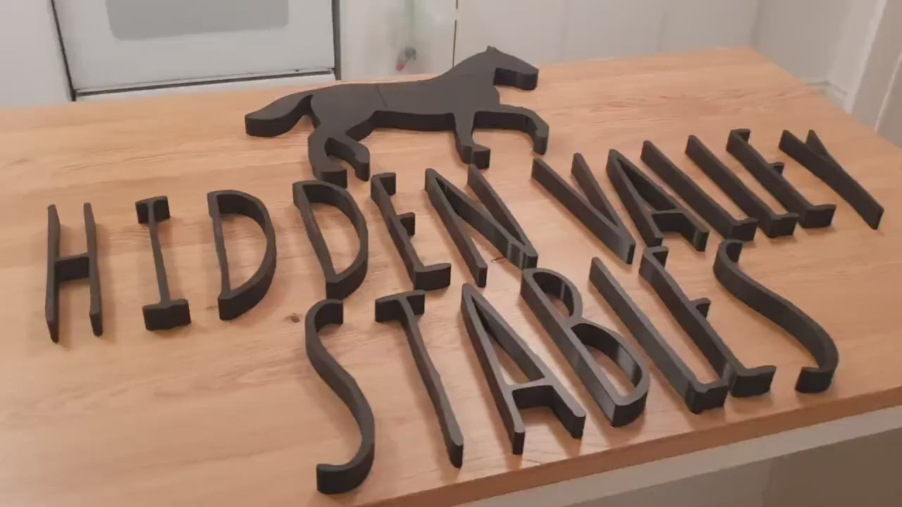 Totally Custom Business Sign Letters. Any Font, Size Or Color. Perfect For Reception Area, Lobby, Meeting Rooms & More!