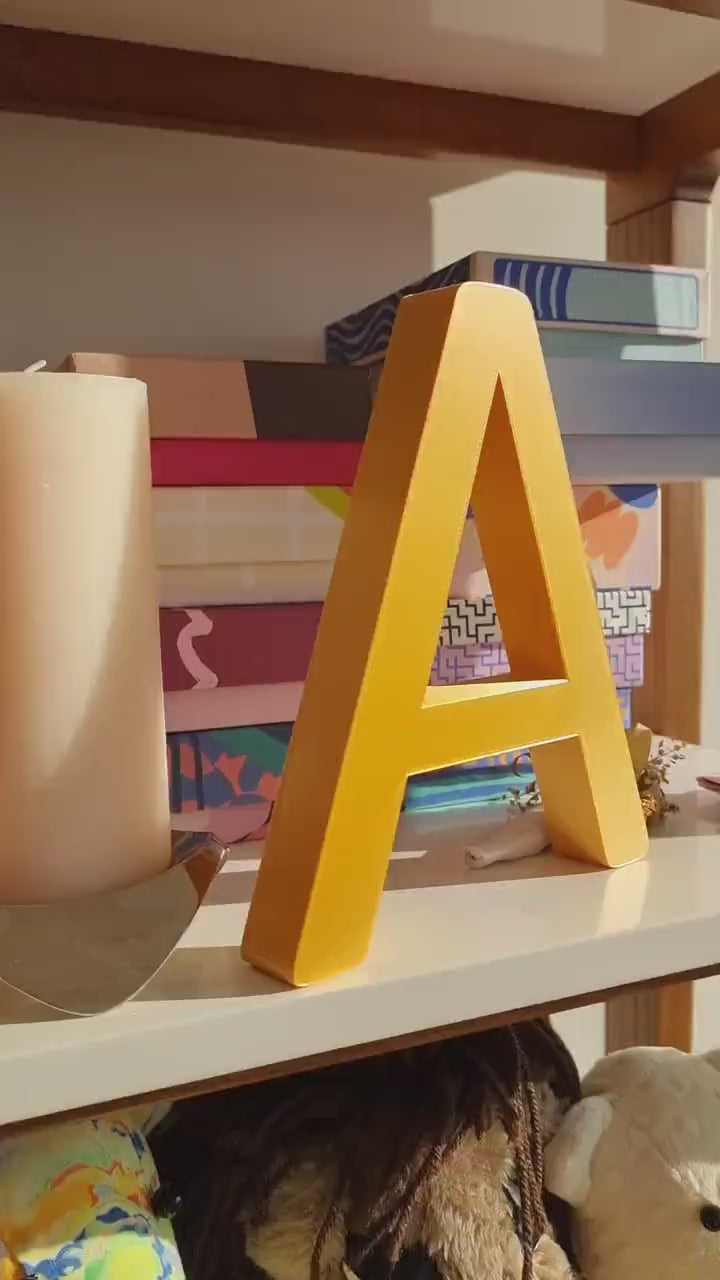 Totally Custom 3D Sign Letters. Any Font, Size Or Color. Perfect For Indoor Use at Home or Any Occasion!