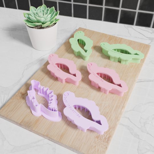 Stegosaurus Cookie Cutter Set. 4 Sizes Tons Of Colors. Stegosaurus Cookie Cutter Matches Our Other Dinosaurs!