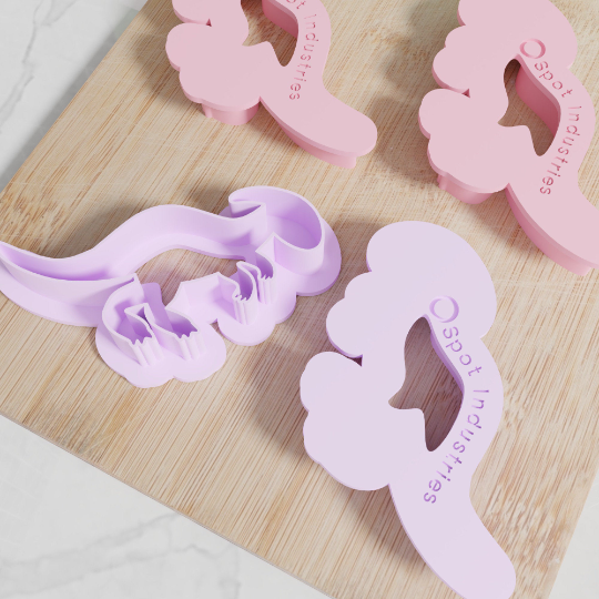 Hadrosaur Cookie Cutter Set. 4 Sizes Tons Of Colors. Hadrosaur Dinosaur Cookie Cutter Matches Our Other Dinos!