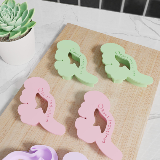 Hadrosaur Cookie Cutter Set. 4 Sizes Tons Of Colors. Hadrosaur Dinosaur Cookie Cutter Matches Our Other Dinos!