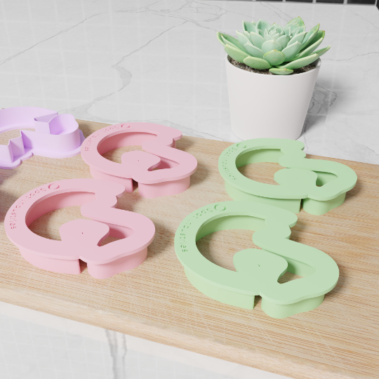 Baby Dinosaur Cookie Cutter Set. 4 Sizes Tons Of Colors. Baby Dinosaur Cookie Cutter Matches Our Other Dinos!