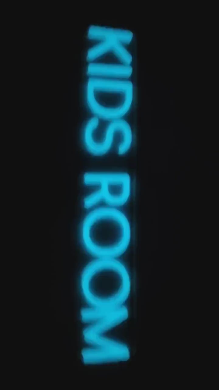 Glow In The Dark Custom Sign Letters. Any Font, Size Or Color. Perfect For Indoor Use at Home Or Any Occasion!