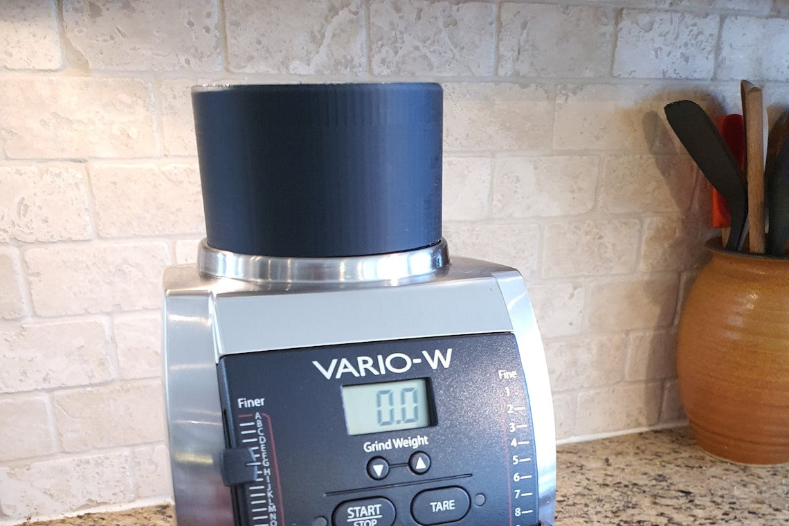 Single Dose Bean Hopper For Baratza Vario W Espresso Grinders. Single Dose Your Baratza Vario W In Multiple Colors!