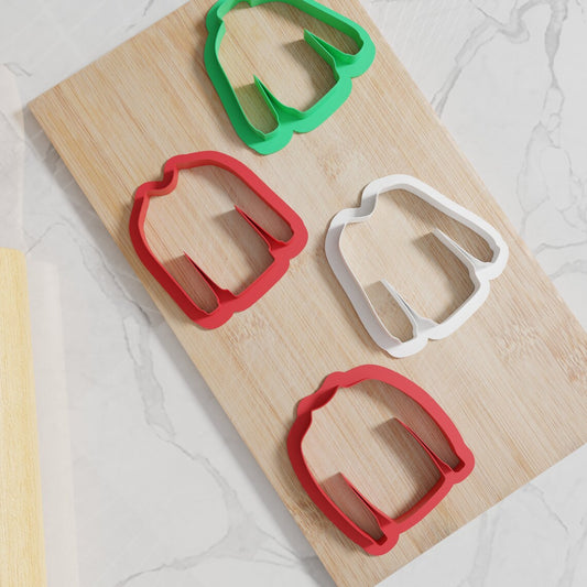 Christmas Sweater Cookie Cutters. 4 Unique Christmas Sweater Cookie Cutters From 3 Inch to 8 Inch Height!