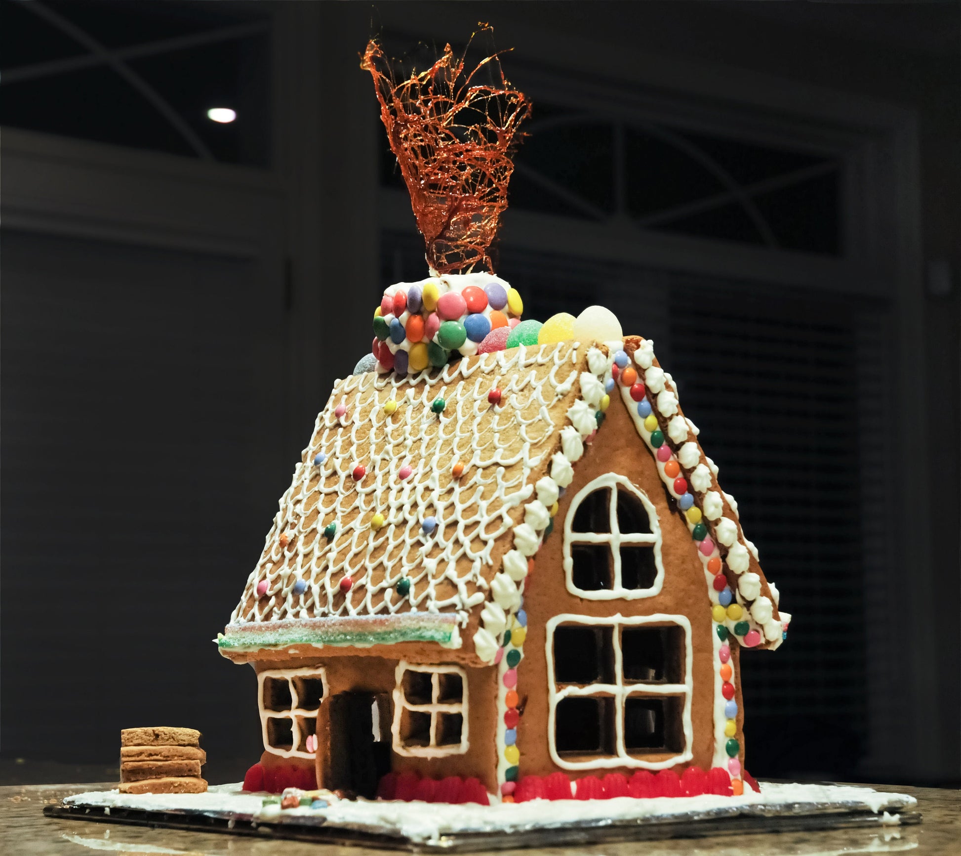 Christmas Gingerbread House Patterns In 4 Sizes. Gingerbread House Patterns From Tiny To Huge!