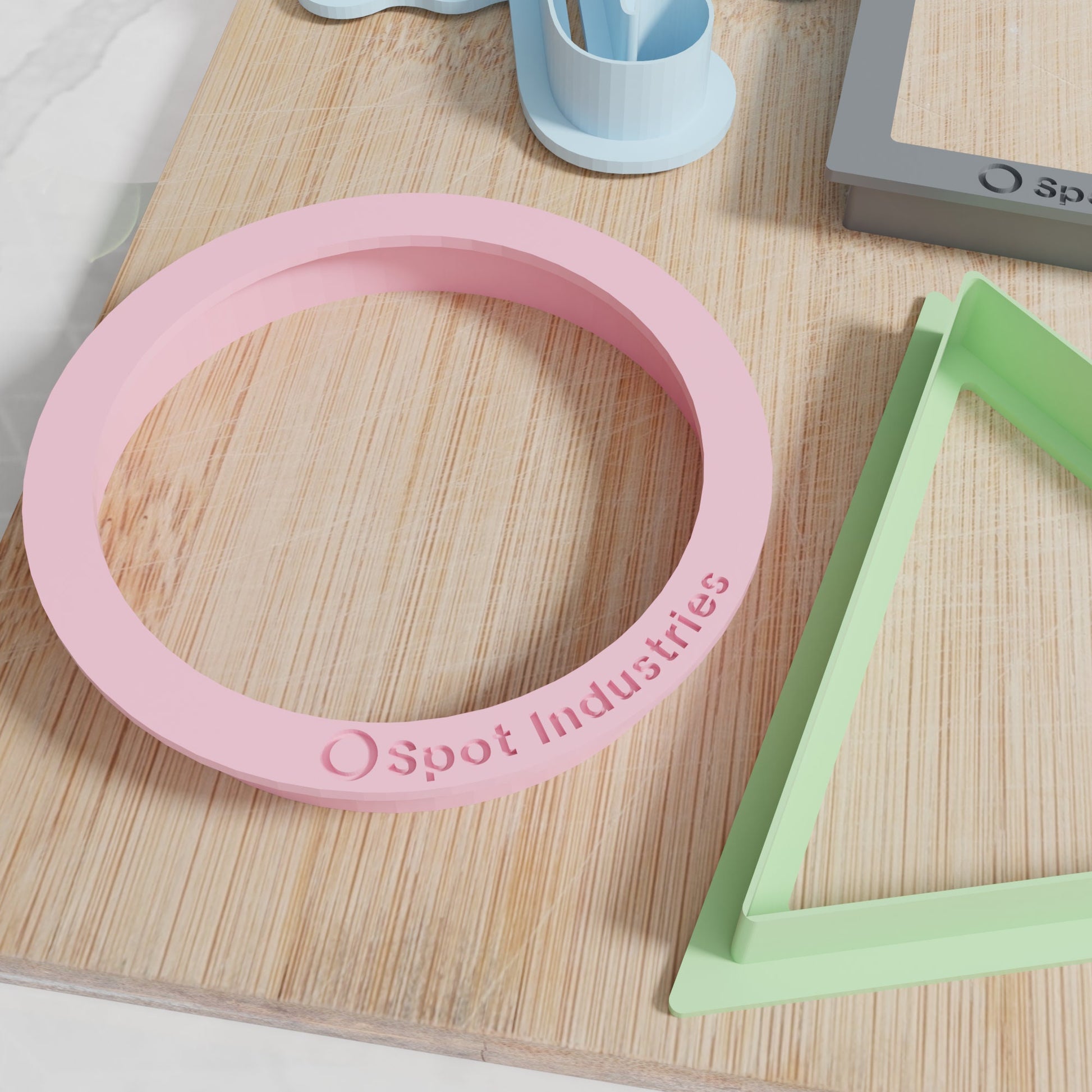 Squid Game Dalgona Cookie Cutter Set.  4 Cutters - Circle, Square, Triangle, Umbrella.  Fun for the whole Family!