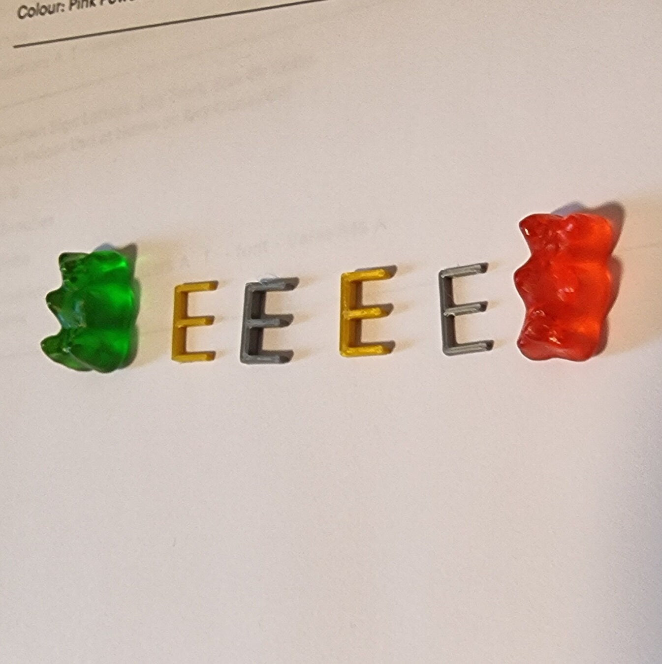 Totally Custom Miniature Sign Letters. Any Font, Size Or Color. Perfect For Indoor Use at Home Or Any Occasion!