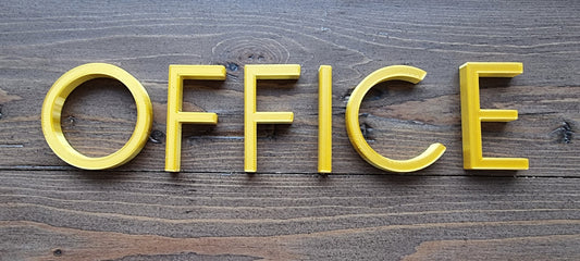Totally Custom Office Sign Letters. Any Font, Size Or Color. Perfect Office Sign For Reception Area, Lobby, Meeting Rooms & More!