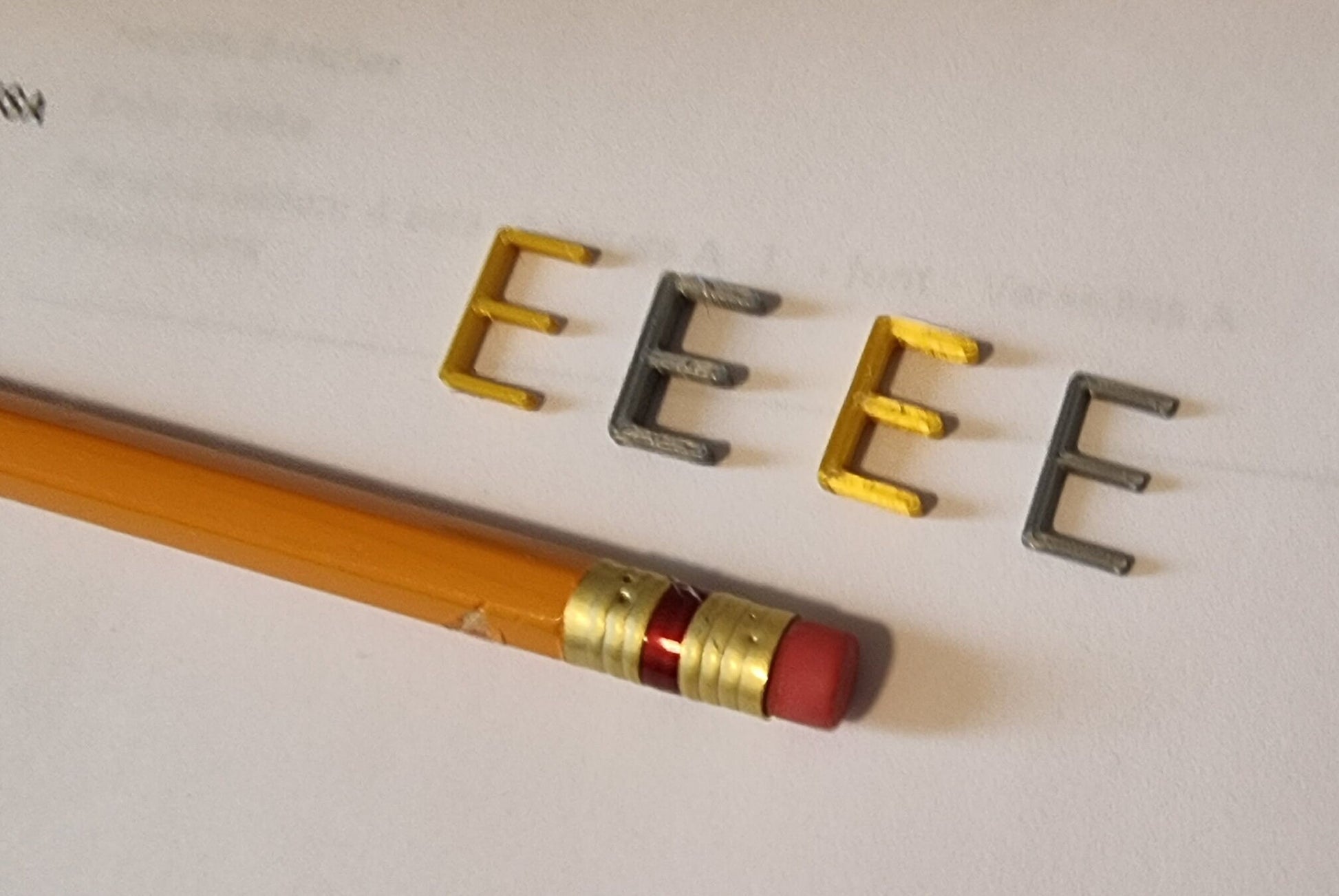 Totally Custom Miniature Sign Letters. Any Font, Size Or Color. Perfect For Indoor Use at Home Or Any Occasion!