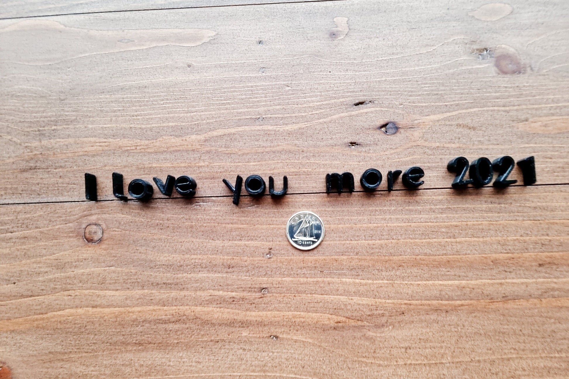 Totally Custom Miniature Sign Letters. Any Font, Size Or Color. Perfect For Indoor Use at Home Or Any Occasion!