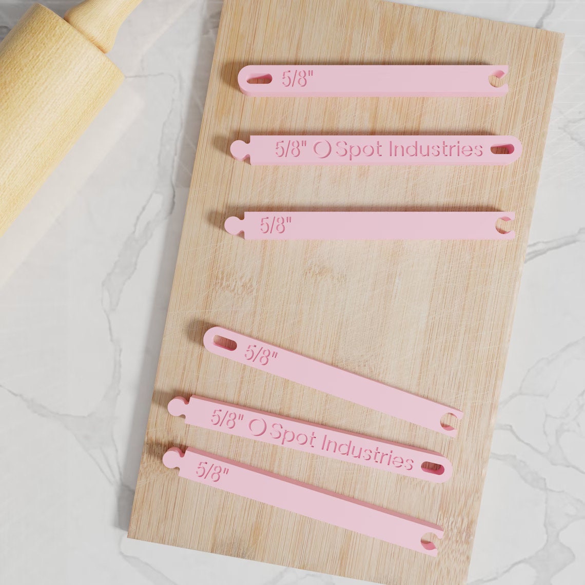 Extra Long Dough Sticks (Metric) in 25mm Thickness. Get The Perfect Dough Height Every Time With Our Extra Long Dough Sticks