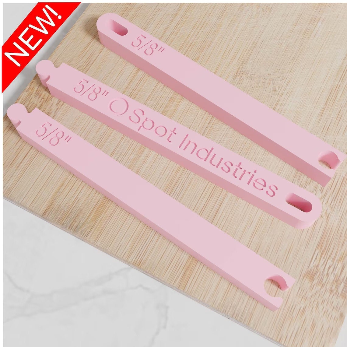 Extra Long Dough Sticks (Metric) in 25mm Thickness. Get The Perfect Dough Height Every Time With Our Extra Long Dough Sticks