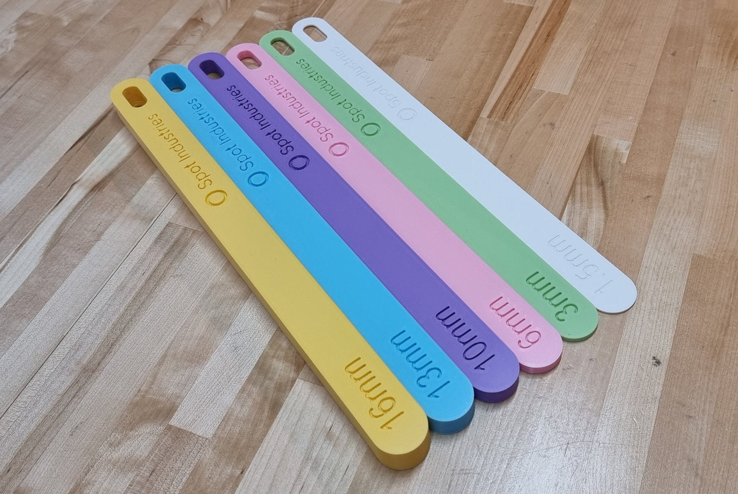 12in XL Dough Stick Pairs Metric (mm). Perfect Height Every Time With Our Eco-Friendly XL Dough Stick Set In Metric (mm)
