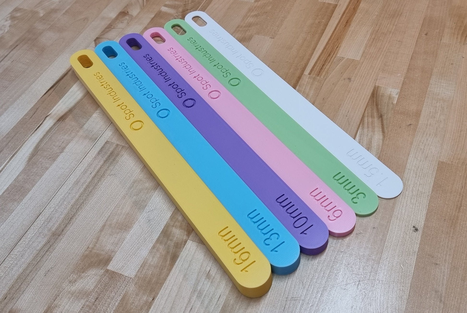 12in XL Dough Stick Pairs Metric (mm). Perfect Height Every Time With Our Eco-Friendly XL Dough Stick Set In Metric (mm)