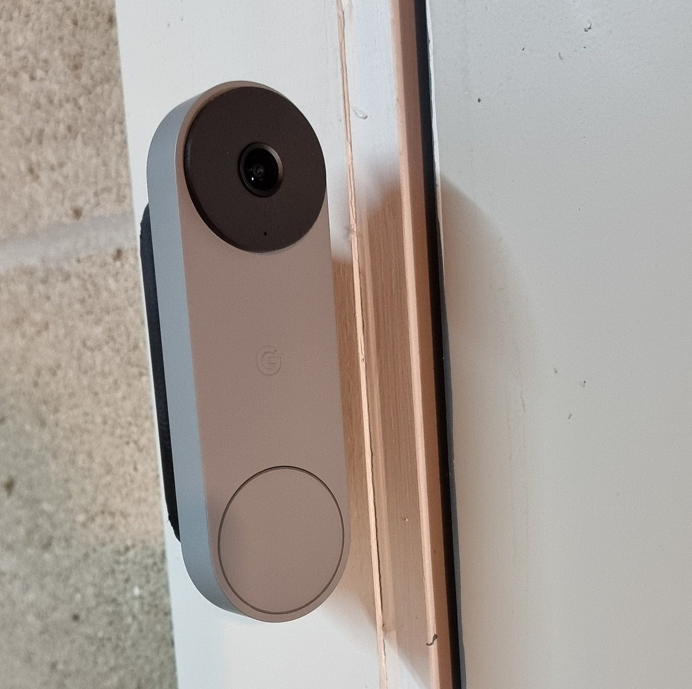 Nest Doorbell Gen 2 Wired Mount. 45 Degrees To Get The Perfect View. Our Nest Doorbell Gen 2 Mount 45 Degrees Aims Your Doorbell Perfectly