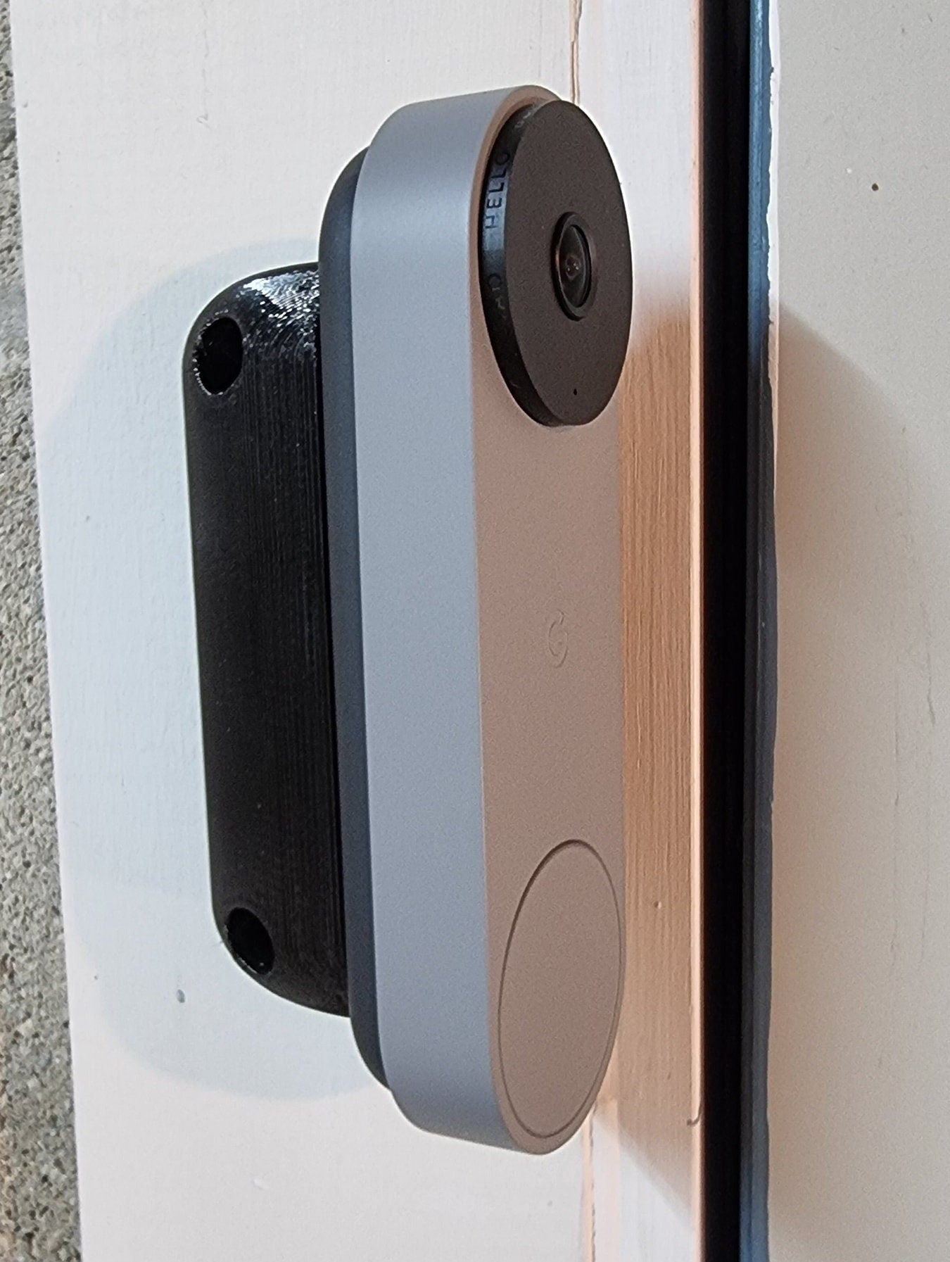 Nest Doorbell Gen 2 Wired Mount. 45 Degrees To Get The Perfect View. Our Nest Doorbell Gen 2 Mount 45 Degrees Aims Your Doorbell Perfectly