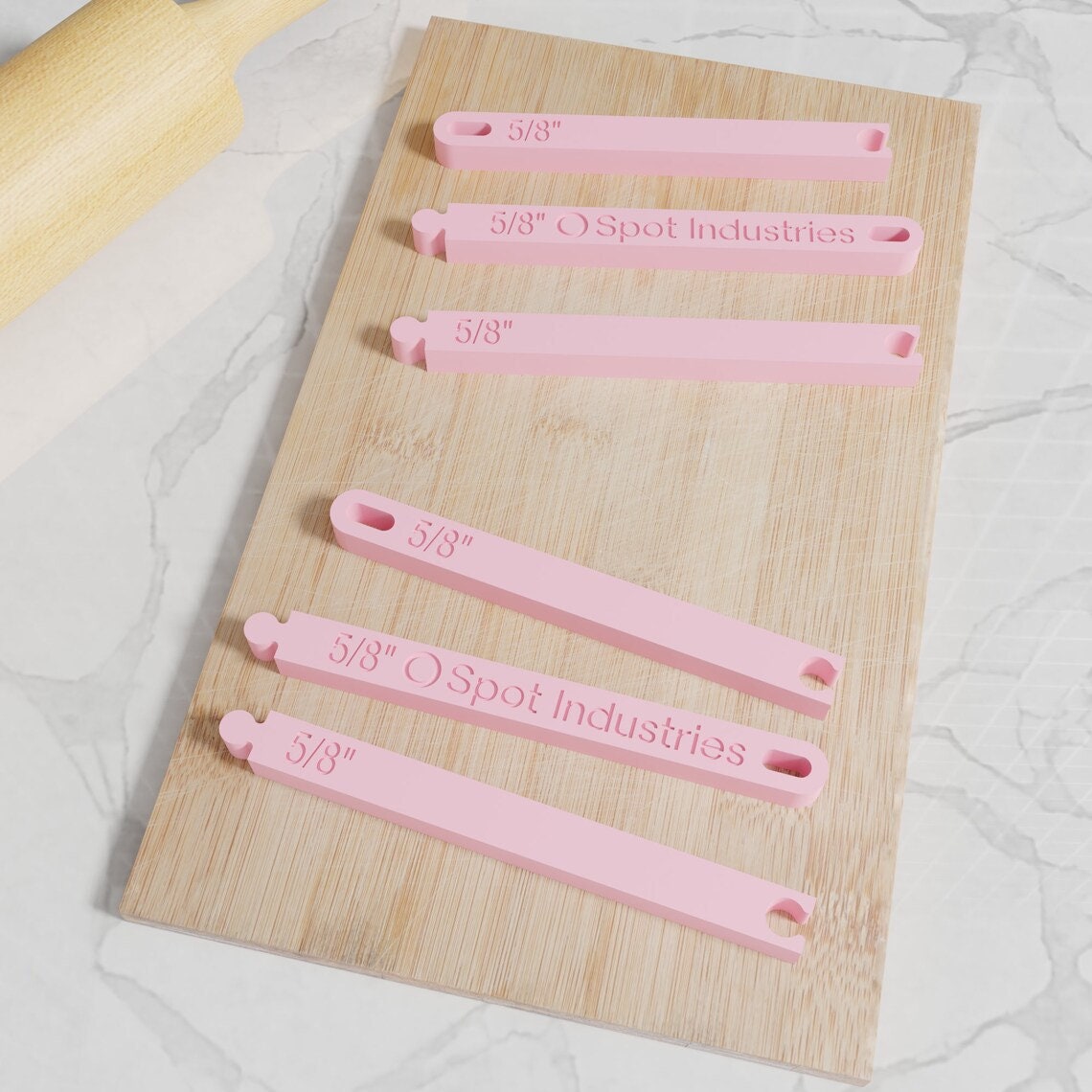 Extra Long Dough Sticks (Metric) in 25mm Thickness. Get The Perfect Dough Height Every Time With Our Extra Long Dough Sticks