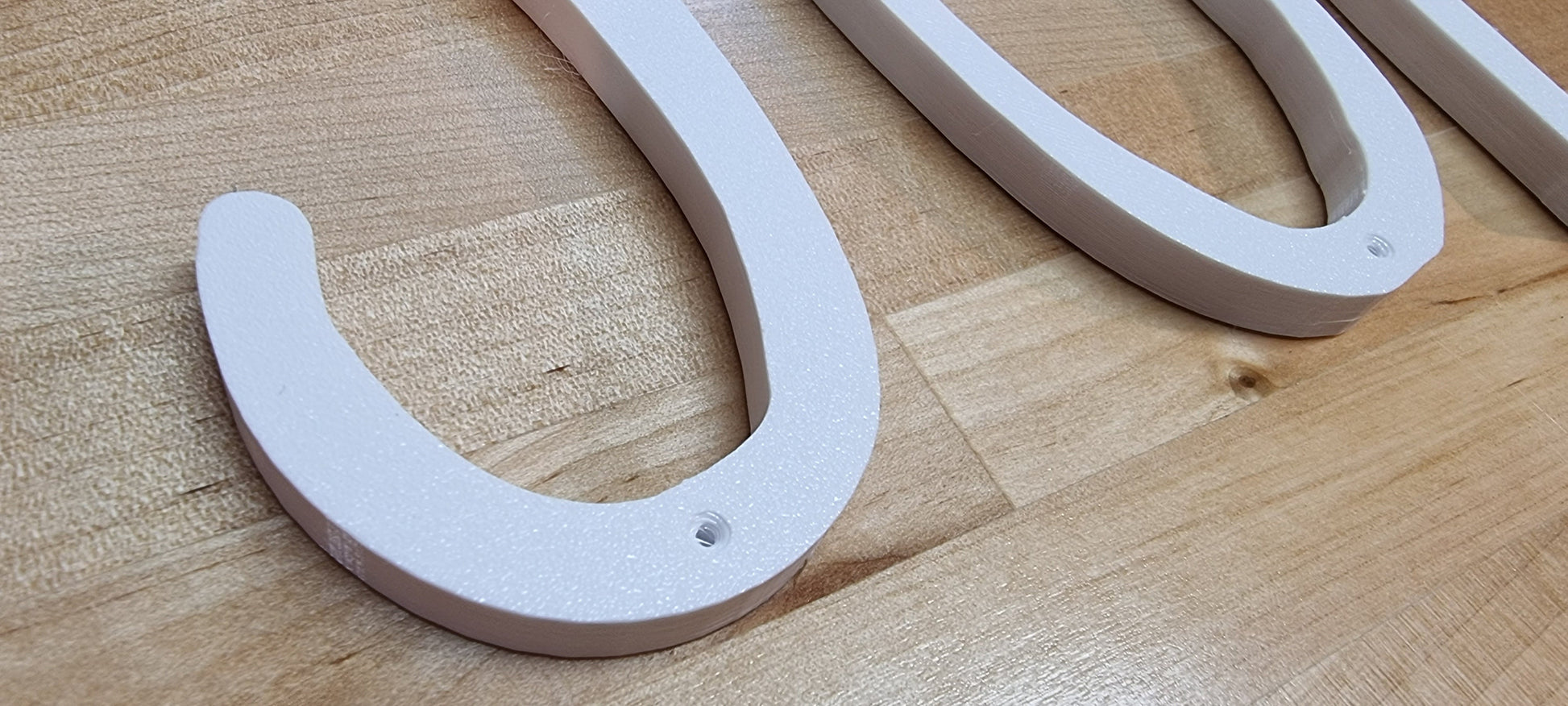 Custom Outdoor Screw Mount Sign Letters (1/2in). Any Font, Size Or Color. Stunning Screw Mount Sign Letters For Your Outdoor Projects!